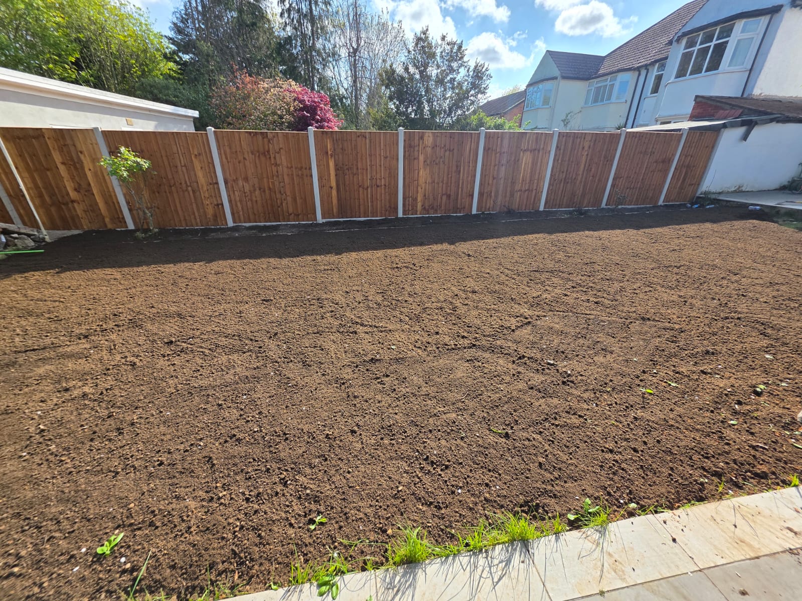 Fencing and landscaping project 8 completed in South West London